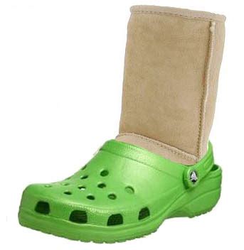 uggs that look like crocs.